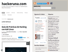 Tablet Screenshot of hackeruna.com